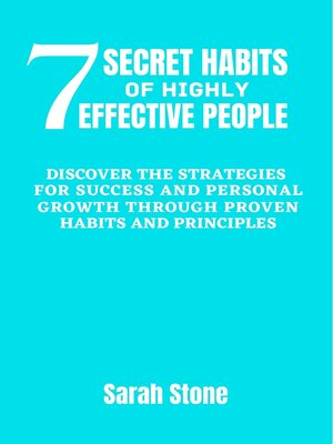 cover image of 7 Secret Habits of Highly Effective People